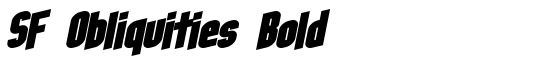 SF Obliquities Bold - Download Thousands of Free Fonts at FontZone.net