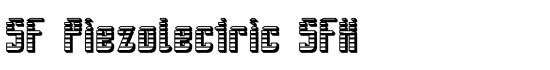 SF Piezolectric SFX - Download Thousands of Free Fonts at FontZone.net