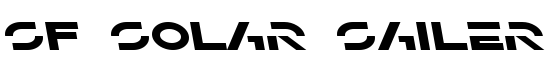 SF Solar Sailer Extended Italic - Download Thousands of Free Fonts at FontZone.net