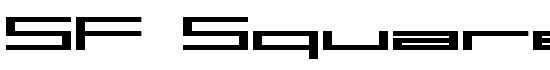 SF Square Head Extended - Download Thousands of Free Fonts at FontZone.net