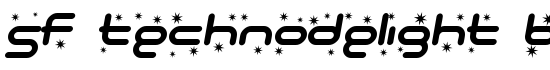SF Technodelight Bold Italic - Download Thousands of Free Fonts at FontZone.net