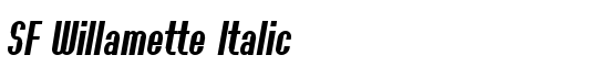 SF Willamette Italic - Download Thousands of Free Fonts at FontZone.net