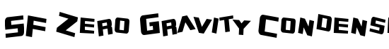 SF Zero Gravity Condensed - Download Thousands of Free Fonts at FontZone.net