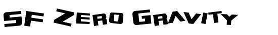 SF Zero Gravity - Download Thousands of Free Fonts at FontZone.net