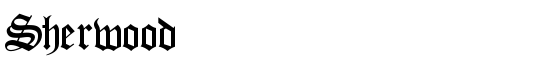Sherwood - Download Thousands of Free Fonts at FontZone.net