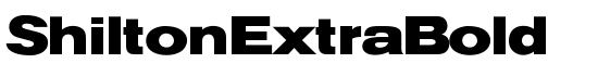 ShiltonExtraBold - Download Thousands of Free Fonts at FontZone.net