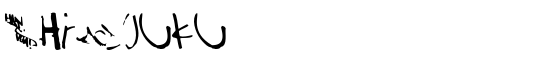 Shinjuku - Download Thousands of Free Fonts at FontZone.net