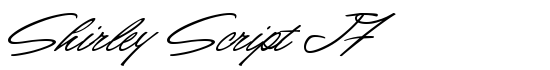 Shirley Script JF - Download Thousands of Free Fonts at FontZone.net