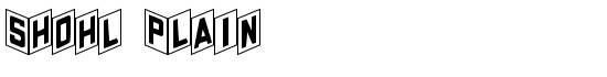 Shohl Plain - Download Thousands of Free Fonts at FontZone.net