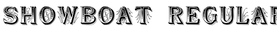 Showboat Regular - Download Thousands of Free Fonts at FontZone.net