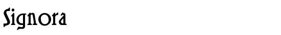 Signora - Download Thousands of Free Fonts at FontZone.net