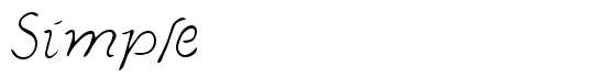 Simple - Download Thousands of Free Fonts at FontZone.net