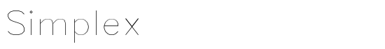 Simplex - Download Thousands of Free Fonts at FontZone.net