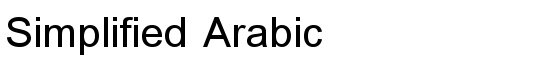 Simplified Arabic - Download Thousands of Free Fonts at FontZone.net