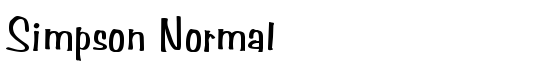 Simpson Normal - Download Thousands of Free Fonts at FontZone.net