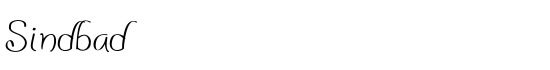 Sindbad - Download Thousands of Free Fonts at FontZone.net