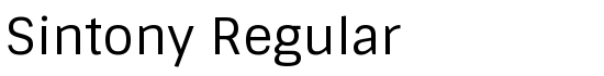 Sintony Regular - Download Thousands of Free Fonts at FontZone.net