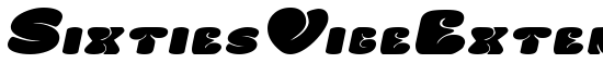 SixtiesVibeExtended Oblique - Download Thousands of Free Fonts at FontZone.net