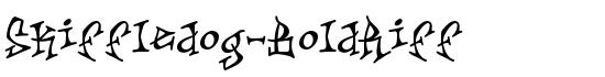 Skiffledog-BoldRiff - Download Thousands of Free Fonts at FontZone.net