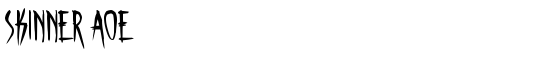 Skinner AOE - Download Thousands of Free Fonts at FontZone.net