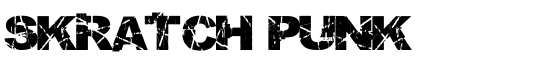 Skratch Punk - Download Thousands of Free Fonts at FontZone.net