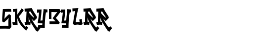 Skrybylrr - Download Thousands of Free Fonts at FontZone.net
