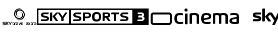 Sky TV Channel Logos - Download Thousands of Free Fonts at FontZone.net