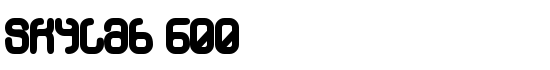 Skylab 600 - Download Thousands of Free Fonts at FontZone.net