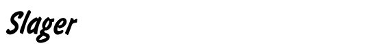 Slager - Download Thousands of Free Fonts at FontZone.net