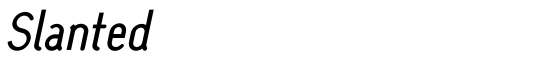 Slanted - Download Thousands of Free Fonts at FontZone.net