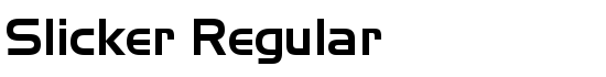 Slicker Regular - Download Thousands of Free Fonts at FontZone.net