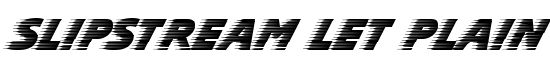 Slipstream LET Plain - Download Thousands of Free Fonts at FontZone.net