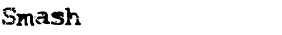 Smash - Download Thousands of Free Fonts at FontZone.net