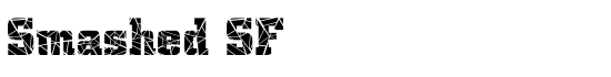 Smashed SF - Download Thousands of Free Fonts at FontZone.net