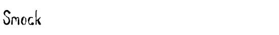 Smock - Download Thousands of Free Fonts at FontZone.net
