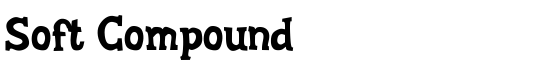 Soft Compound - Download Thousands of Free Fonts at FontZone.net