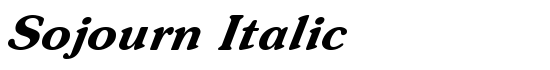Sojourn Italic - Download Thousands of Free Fonts at FontZone.net