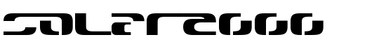 solar2000 - Download Thousands of Free Fonts at FontZone.net
