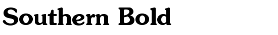 Southern Bold - Download Thousands of Free Fonts at FontZone.net