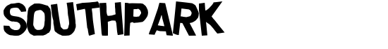 southpark - Download Thousands of Free Fonts at FontZone.net