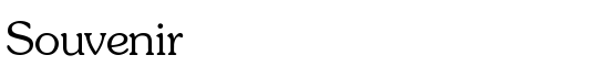 Souvenir - Download Thousands of Free Fonts at FontZone.net