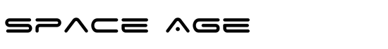 Space Age - Download Thousands of Free Fonts at FontZone.net