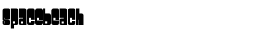 Spacebeach - Download Thousands of Free Fonts at FontZone.net