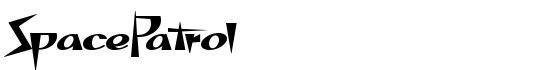 SpacePatrol - Download Thousands of Free Fonts at FontZone.net