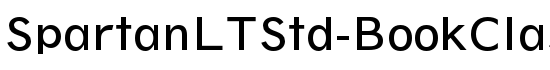 SpartanLTStd-BookClass - Download Thousands of Free Fonts at FontZone.net