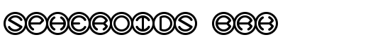 Spheroids BRK - Download Thousands of Free Fonts at FontZone.net