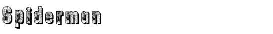 Spiderman - Download Thousands of Free Fonts at FontZone.net