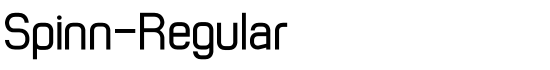 Spinn-Regular - Download Thousands of Free Fonts at FontZone.net