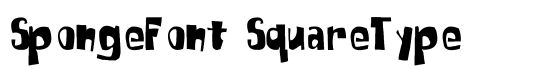 SpongeFont SquareType - Download Thousands of Free Fonts at FontZone.net