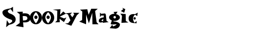 SpookyMagic - Download Thousands of Free Fonts at FontZone.net